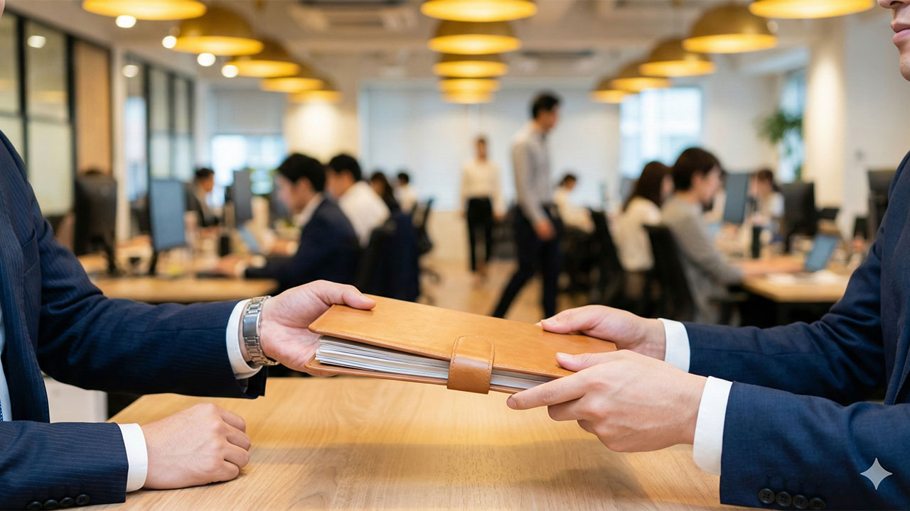 Was passiert nach einem Betriebsübergang – sind die Jobs der Mitarbeiter in Gefahr? - bild betriebsuebergang 1 Geschäftsübergabe an einen neuen Inhaber. Was § 613a BGB für Arbeitnehmer bedeutet.